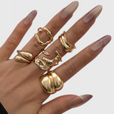 Bague Irregulière à Couches Multiples