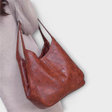 Cécile. - Sac en cuir vintage