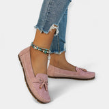 Rozárie - Ballerines avec un nœud dans le style