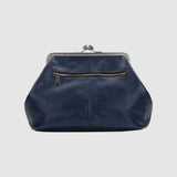 Leontýna - Sac en cuir avec fermeture rétro