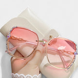 Lunettes de femme avec effet dégradé