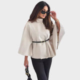 Selviora – Veste élégante avec des manches papillon et une ceinture