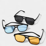 Lunettes carrées avec clous