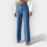 Mia - Jeans haute taille à coupe large confortable