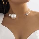 Colliers en Perles Métalliques