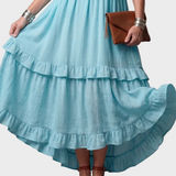 Katia - Robe Maxi avec Halter et Volants