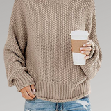 Greta | Pull en Tricot Chunky avec Coupe Confortable