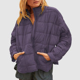 Gabriela - Veste légère et compacte matelassée avec fermeture éclair