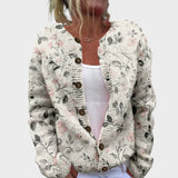 Margarida - Pull floral d'automne