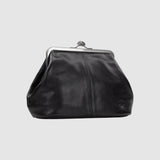 Leontýna - Sac en cuir avec fermeture rétro