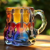 Tasse artistique 3D « Guitare »