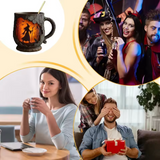 Mug artistique 3D « Halloween – Sorcière »