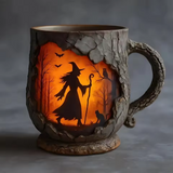 Mug artistique 3D « Halloween – Sorcière »