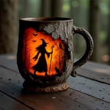 Mug artistique 3D « Halloween – Sorcière »