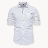 Blouse - Mélange Respirant avec Fermeture à l'Avant