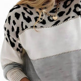Camilla | Pull Élégant avec Léopard