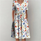 Marta - Robe Midi à Couches