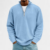 Martin – Pull pour homme avec fermeture polo