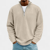 Martin – Pull pour homme avec fermeture polo