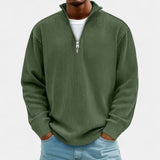 Martin – Pull pour homme avec fermeture polo