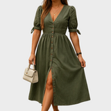 Nina – Robe en jean scintillante