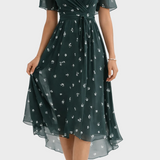 Mia - Robe Mini Fleurie Élégante