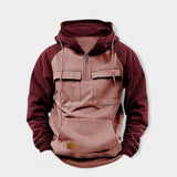 Lukáš – Sweat à capuche d'hiver multifonctionnel