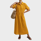 Lysandra — Robe chemise d'été