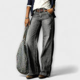 Jeans avec jambes larges