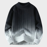 Pull avec teinture dégradée