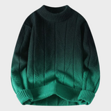 Pull avec teinture dégradée
