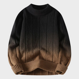 Pull avec teinture dégradée