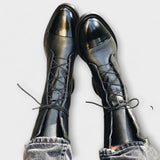 Annegret - Bottes en cuir hautes