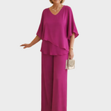 Martha - Ensemble avec Pantalons Amples