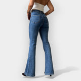 Barbora - Jeans à taille haute évasée