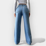 Mia - Jeans haute taille à coupe large confortable
