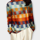 Erika - Pull en patchwork