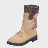Anežka - Bottines en daim stylées
