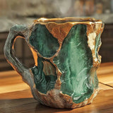 Verre à café en cristal minéral