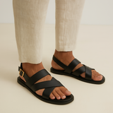 Lanaro™ - Sandales Croisées Élégantes