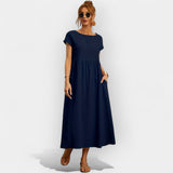 Robes en Coton Légères avec Poches