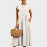 Gabrielle™ — Robe midi dans un style élégant et intemporel