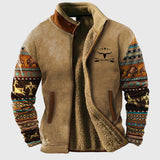 Marek – Veste en polaire Ethno