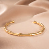 Bracelet en Bambou | Or