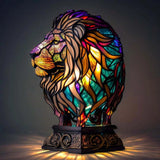 Olaf - Lampe vitrail Magisk Lion