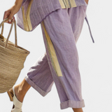Lorena - Ensemble Boho en Lin et Bambou