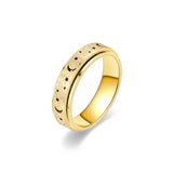 Bague Atlas Ciel Nocturne | Or Rose