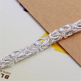 Bracelet Maximus Tissage Royal | Or Blanc