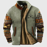 Marek – Veste en polaire Ethno