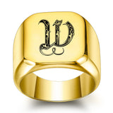 Bague Initiale Noble Classique | Or
